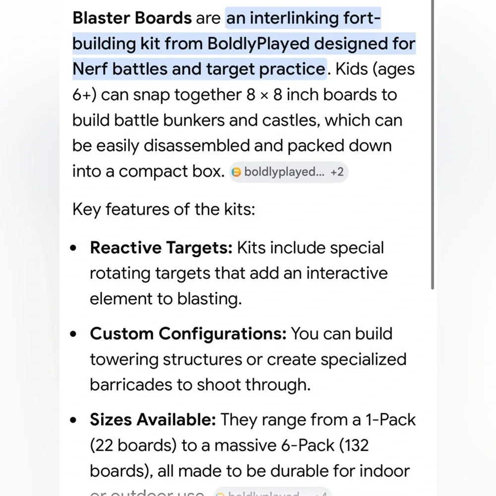 Excellent condition blaster board 4 pack